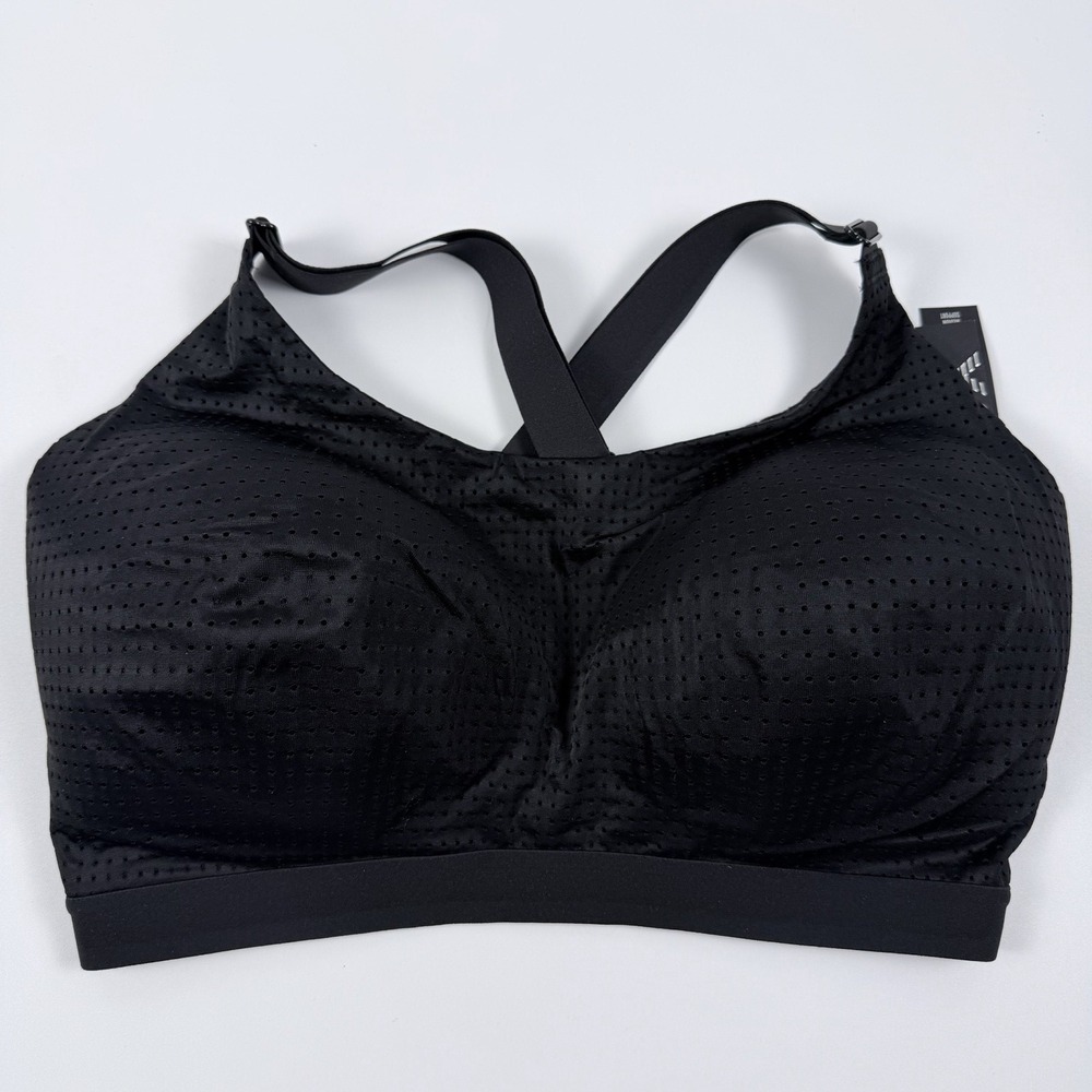 Victoria's Secret VSX Lightweight Mesh Wireless Sports Bra Black 34C NWT